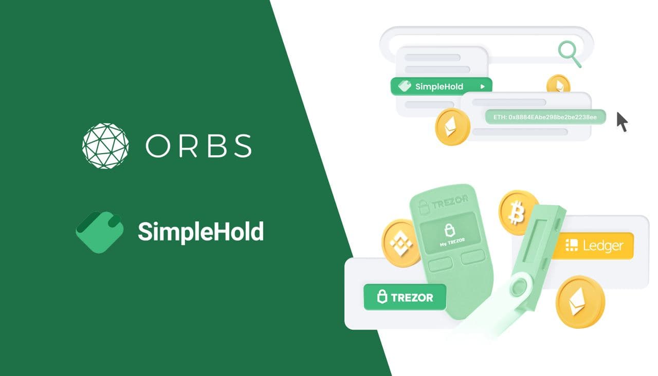 ORBS Added to SimpleHold Wallet