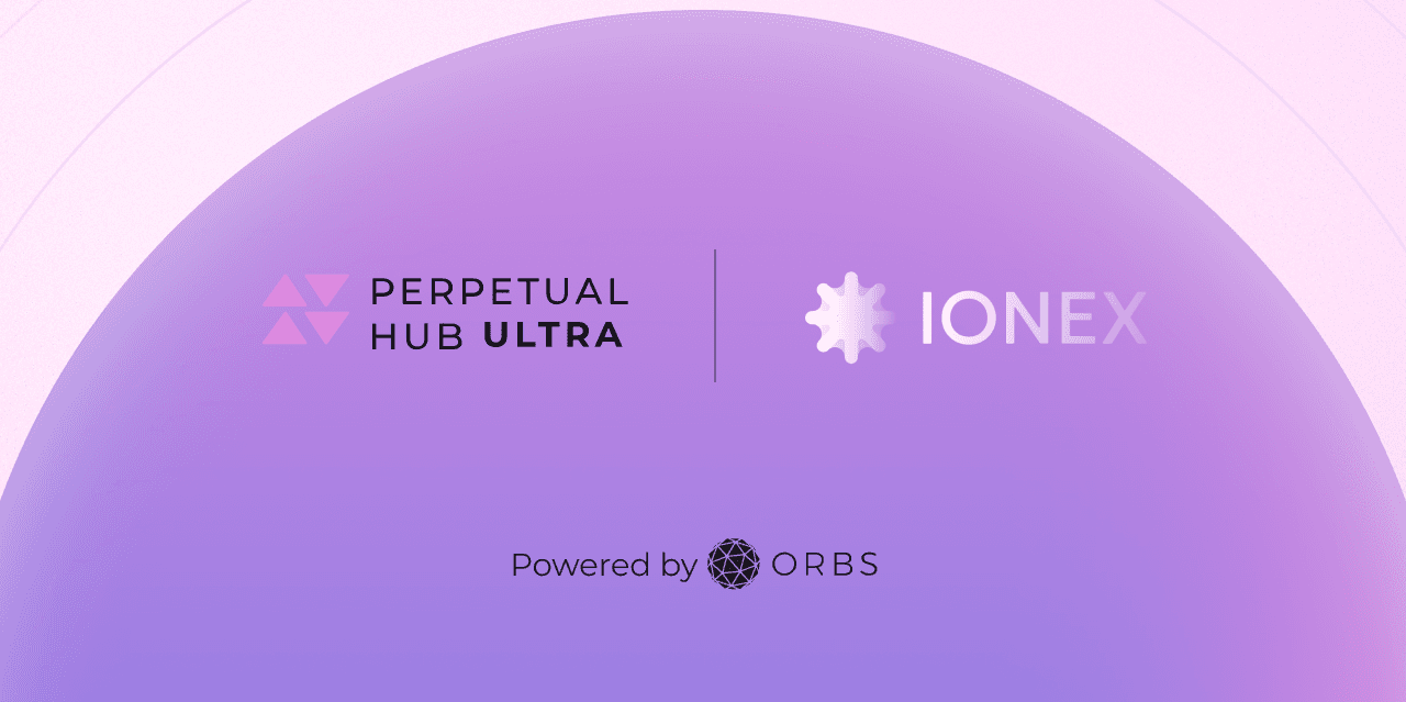 Orbs Perpetual Hub Ultra Integrates with Ionex