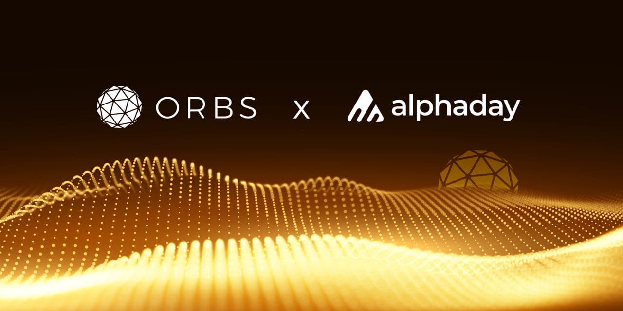 Alphaday integrates Orbs!