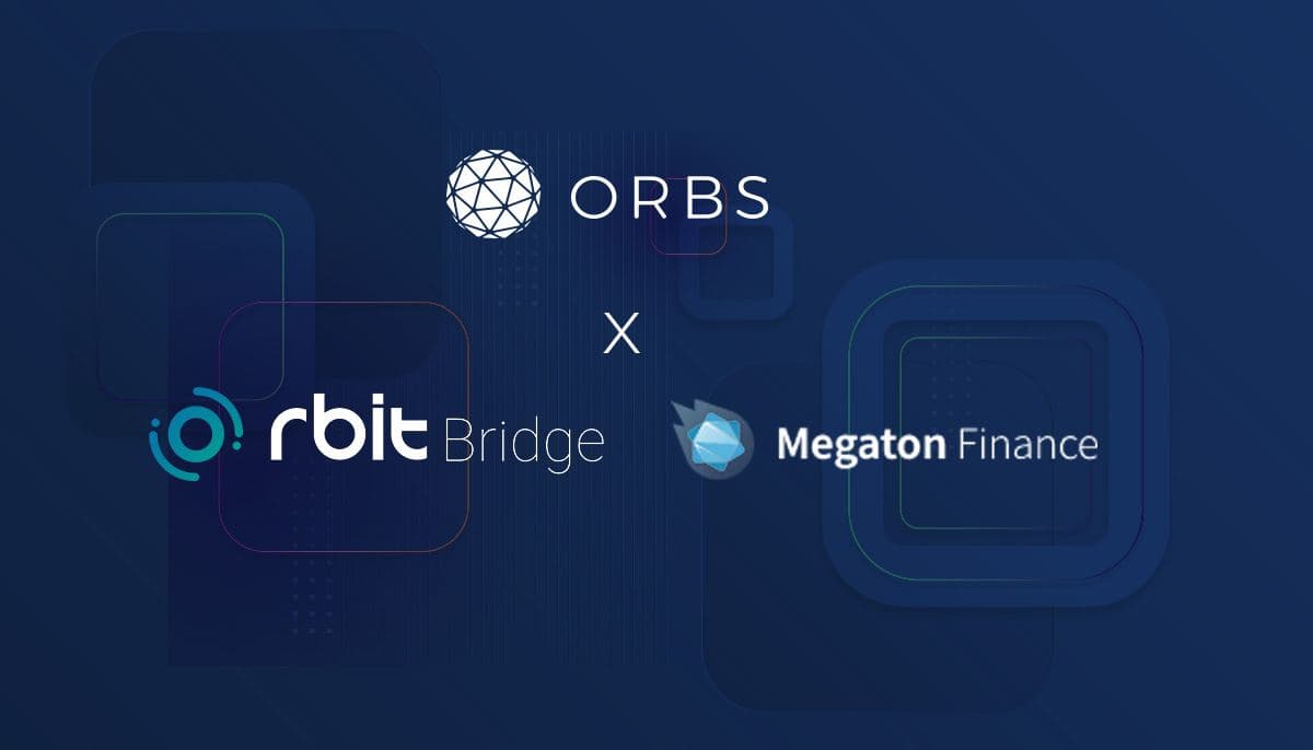 ORBS token available on TON Blockchain Via Orbit Bridge and Megaton Finance DEX