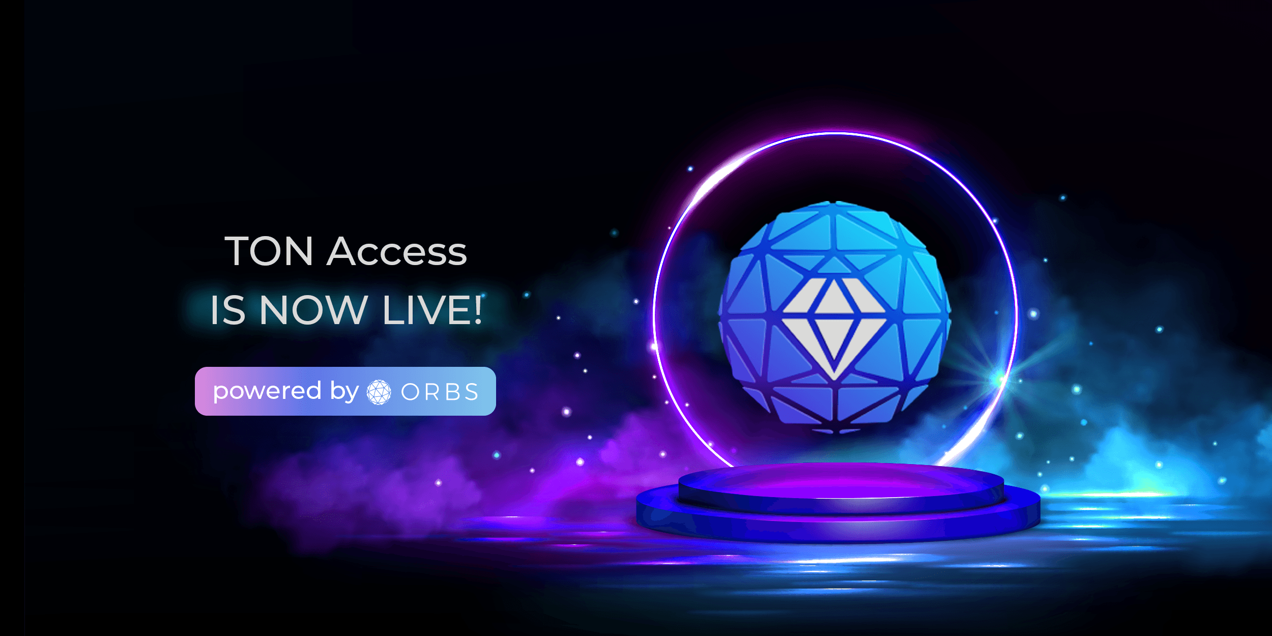 Orbs Announces the “TON-Access” Public Launch
